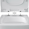 Berges 43361 Комплект : инсталляция АТОМ Line кнопка хром глянец, унитаз QUATTRO S Rimless 49 см, сидение тонкое дюропласт микролифт, быстросъём