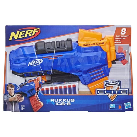 Nerf бластер Руккус ICS-8 Elite