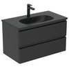 Ideal Standard Tesi T0051ZT Тумба 80 см, черный матовый
