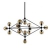 Люстра Modo Chandelier 15 Globes Black — фото 1