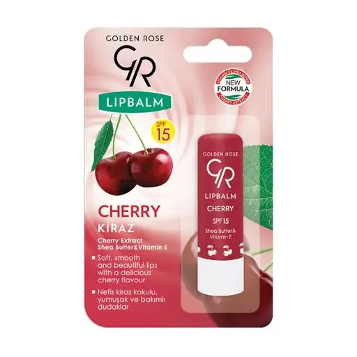 Бальзам для губ Golden Rose Lip Balm CHERRY SPF15