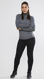 Комплект термобелья Craft Essential Warm High Neck Grey женский