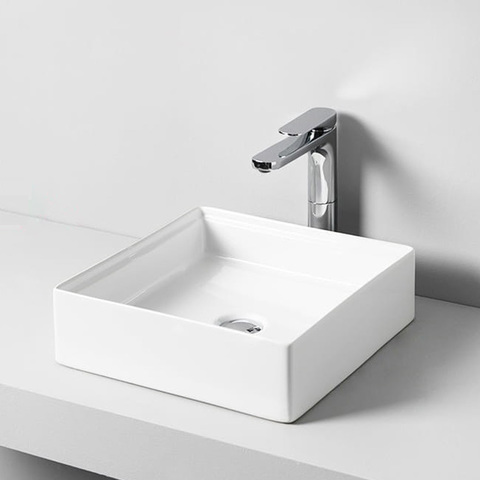 ArtCeram Scalino SCL001 05 00 Раковина накладная, 38x38, цвет: белый