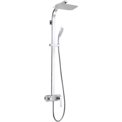Lemark Melange LM4960CW Душевая система Хром Белый фото
