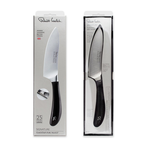 Нож кухонный Шеф 14 см ROBERT WELCH Signature knife арт. SIGSA2032V