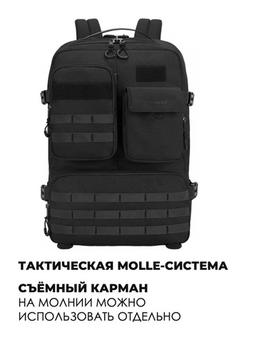 Картинка рюкзак городской Tigernu T-B9007B Black - 6