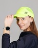 Спортивная кепка Noname Race neon yellow - 1