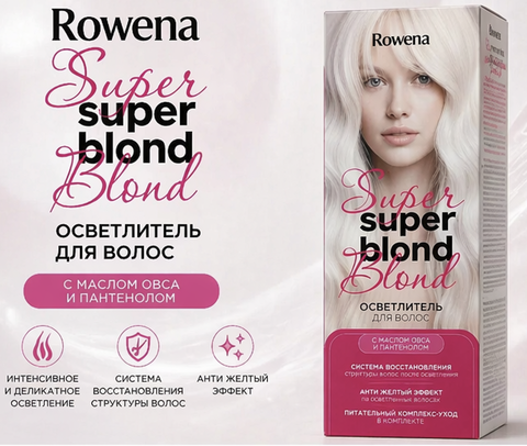 Осветлитель для волос ROWENA SUPER BLOND Acme color25 г