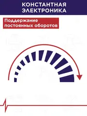Шлифмашина угловая ПУЛЬСАР УШМ 125-1000ЭC (1000Вт, 125 мм, 3000-11000об/мин, констант. электр., 2,25кг) (792-452)