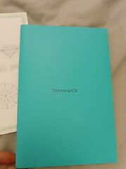 66620- Подарочная коробка/футляр для кольца/сережек пусет TIFFANY lux кожа