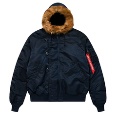 Парка Alpha Industries N-2B Replica Blue (Синяя)