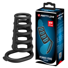 Pretty Love Penis Ring Rodrigo Насадка на пенис с подхватом мошонки