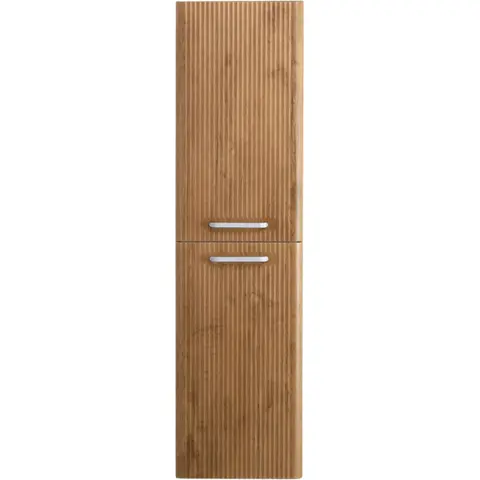 BelBagno DUE-1500-2A-SC-RN-P DUE Шкаф подвесной с двумя распашными дверцами с доводчиками, с двумя полками, универсальный, Rovere Nature, 400x300x1500