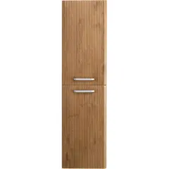 BelBagno DUE-1500-2A-SC-RN-P DUE Шкаф подвесной с двумя распашными дверцами с доводчиками, с двумя полками, универсальный, Rovere Nature, 400x300x1500 фото