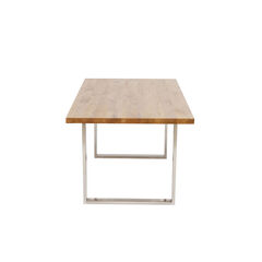 Стол Jackie Oak GK Chrome 180x90 см