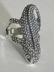 Варан (кольцо из серебра)
