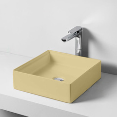 ArtCeram Scalino SCL001 12 00 Раковина накладная, 38x38, цвет: жёлтый фото