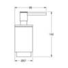 GROHE Selection 41028000 Дозатор жидкого мыла подвесной