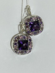 Милан ( серьги из серебра)