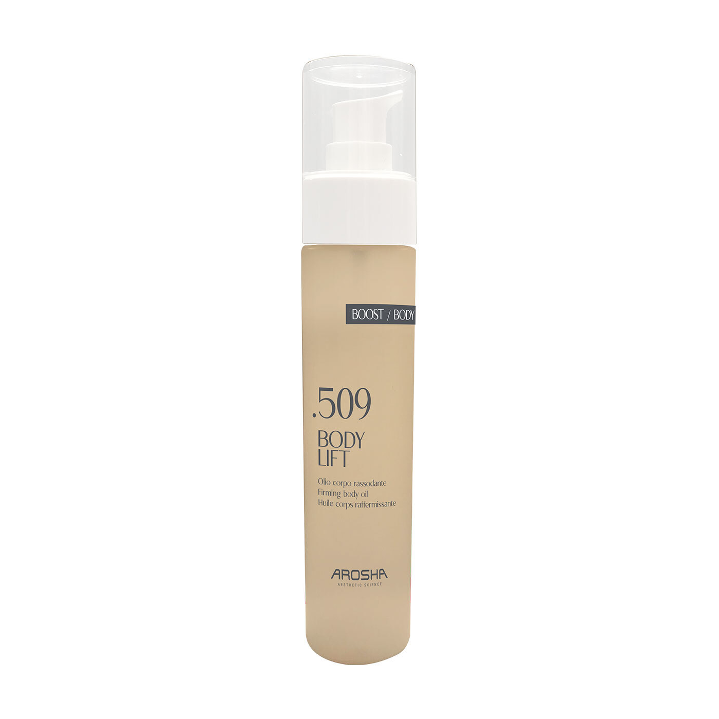 AROSHA 509 BODY LIFT FIRMING BODY OIL Придающий эластичность флюид для тела на масляной основе