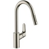 Hansgrohe Focus M41 31815800 Смеситель для кухни с выдвижным изливом и лейкой