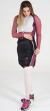 Элитный лыжный комплект жилет + юбка женский Noname Ski Vest-Skirt Black