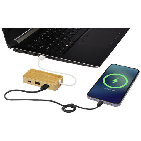 USB-концентратор Tapas из бамбука