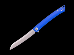 Фото Складной нож Dr.Tech W4224LBL, сталь D2, рукоять G10, синий