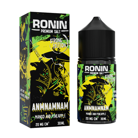 Жидкость RONIN PREMIUM 2% Salt 30 ml Amnammnam - Сочное манго в сочетании с сладким ананасом