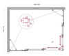 BelBagno Luce LUCE-AH-22-150/115-C-CR Душевой уголок, 150x115, цвет: хром