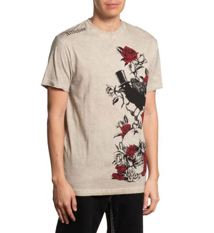 Affliction | Футболка мужская Poetic Tee A28176 справа