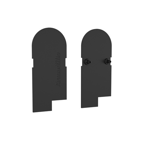 Декоративная накладка ARMADILLO для скрытой петли U3D2400 (FRAME) BL черный /64871/ (2шт)
