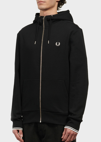 Толстовка FRED PERRY Hooded Zip Through Sweatshirt
