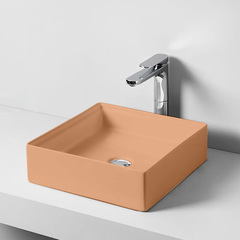 ArtCeram Scalino SCL001 13 00 Раковина накладная, 38x38, цвет: оранжевый фото