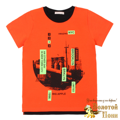 Футболка хлопок мальчику (8-12) 220627-BK1692F.4