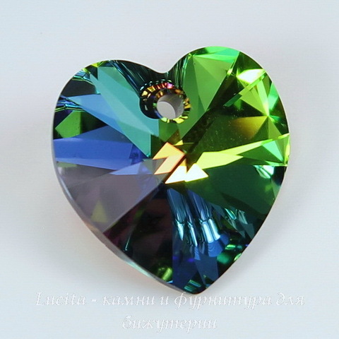 6228 Подвеска Сваровски Сердечко Crystal Vitrail Medium (14,4х14 мм) ()