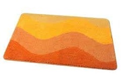 MA2751G (оранжевый-orange) Коврик для ванной 1-ый (50х70см) (к/к 24)