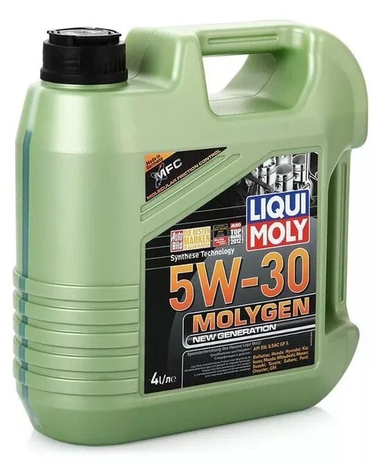 Моторное масло Liqui Moly Molygen New Generation 5W30 hc- синтетическое 4л