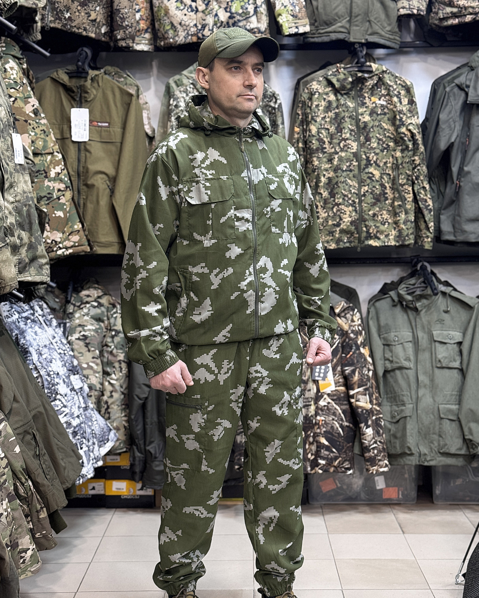 Костюм маскхалат VOGAK Легион Берёзка, летний, ТиСи