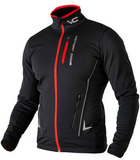 Утеплённый лыжный костюм 905 Victory Code Speed Up Black с лямками мужской