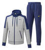 Mizuno Heritage спортивный костюм мужской grey-blue - 1