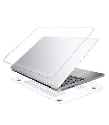 Чехол накладка для ноутбука Apple Macbook Air 13 дюймов 2018-2020 А1932 А2179 А2337 / Защитный пластиковый чехол на Макбук Аир 13 дюймов 2018 2019 2020 A1932 A2179 A2337 прозрачный