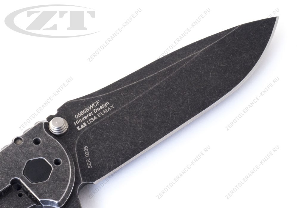 Нож ZERO TOLERANCE 0566BWCF Hinderer - фотография 