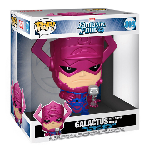 MEGA Funko POP! Marvel. Fantastic Four: Galactus with Silver Surfer (Exc) (809)