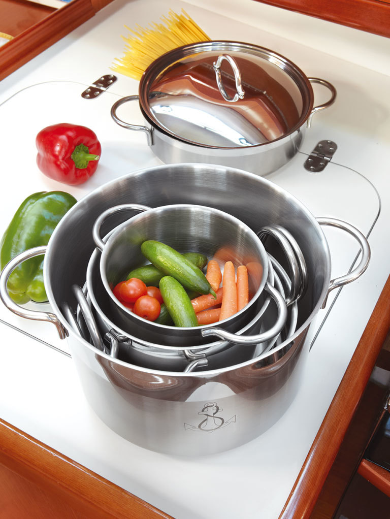 KITCHEN PAN SET, SELF-CONTAINING , SMALL