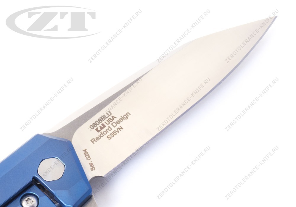 Нож Zero Tolerance 0808BLU Rexford - фотография 