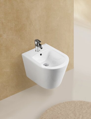 BelBagno Flay-R BB053BH Биде подвесное, цвет: белый