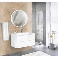 BelBagno Acqua ACQUA-1200-2C-SO-BL Тумба под раковину подвесная, 120x45.5, цвет: белый фото