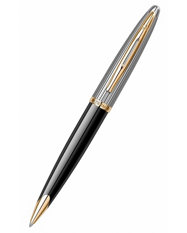 Набор подарочный Waterman Carene DeLuxe Black & Silver GT (2019744)