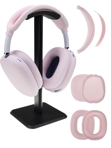 Комплект силиконовых накладок AirPods Max (Розовый)